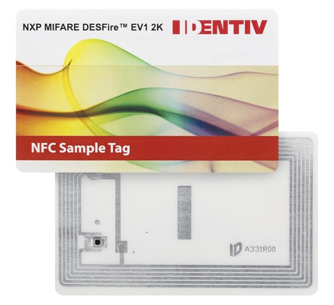 Printed Label NXP MIFARE DESFire EV1 2K (5 pack)